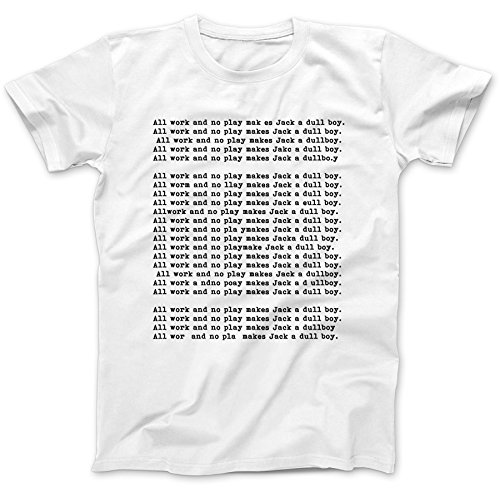 All Work and No Play Shining Inspired T-Shirt von Robot Rave