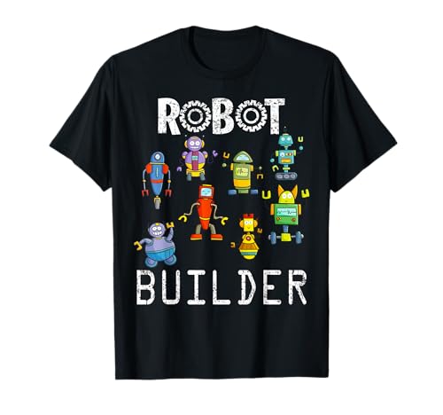 Roboterbauer Robotik Ingenieur Lustige Robotertechnik Kinder T-Shirt von Robotics Designs by Medics Mechz Tee Company