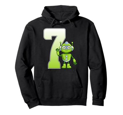 Kinder 7 Jahre alt Roboter Robotik 7. Geburtstag Party Pullover Hoodie Kinder 7 Jahre alt Roboter Robotik 7. Geburtstag Party Pullover Hoodie von Robotics Robot 7th Birthday Gifts Co.