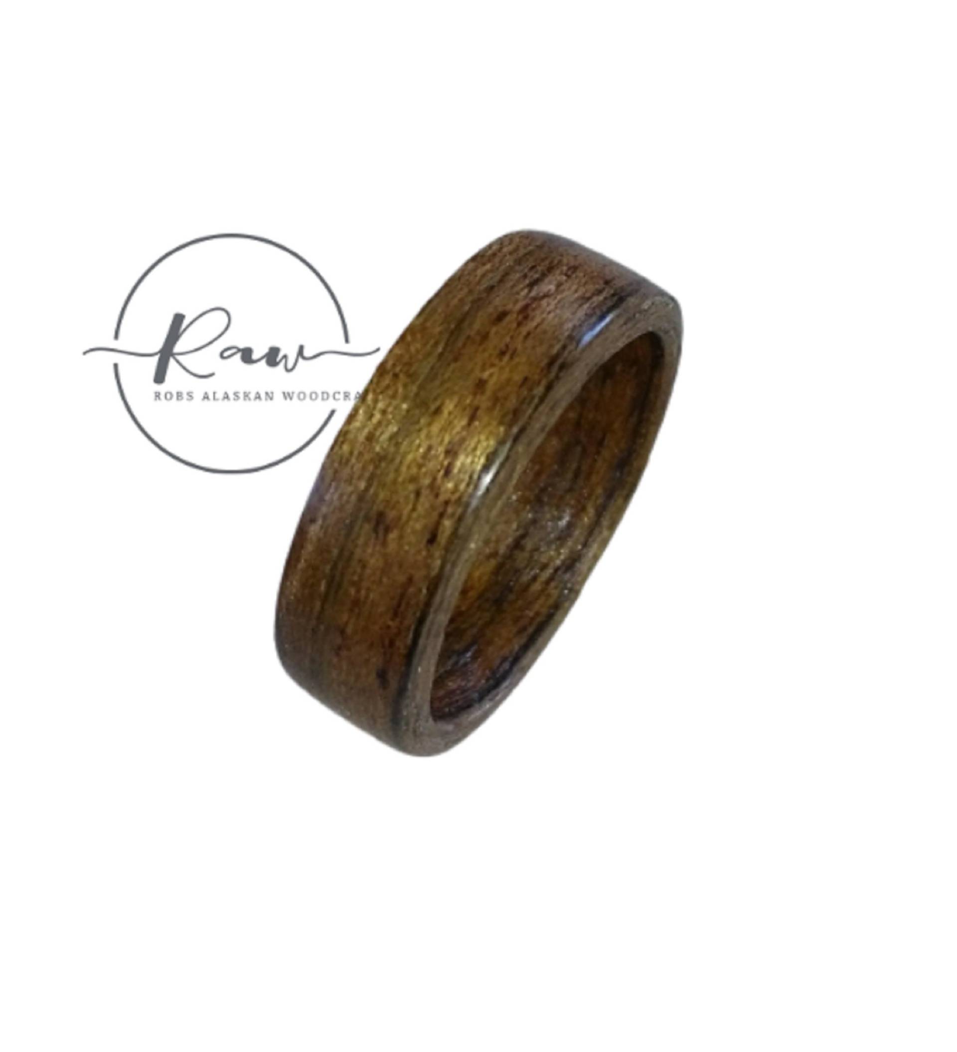 Walnuss Gebogener Holzring Walnuss Gebogener Holzring von RobsAlaskanWoodcraft