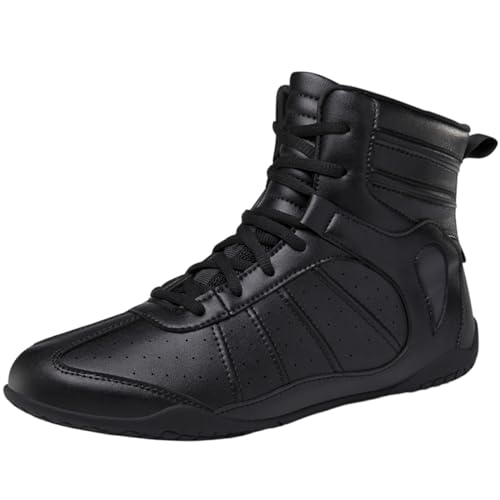 RobustWeg Boxtrainingsschuhe FüR Damen Und Herren,Boxschuhe,Wrestling Schuhe,Kampfsport Wrestling Schuhe,Atmungsaktiv,rutschfest,Bequem Und VerschleißFest,Geeignet FüR,Boxen,Ringen,Sparring von RobustWeg