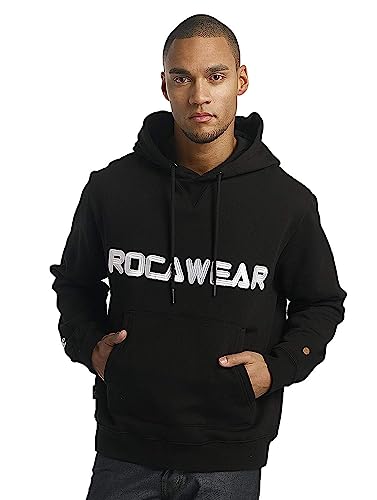 Rocawear Herren Hoody Font RWHD007BLK Black Schwarz, Größe:S von Rocawear