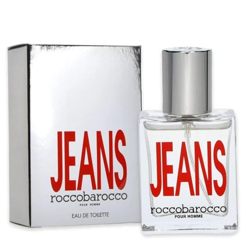 Roccobarocco - Jeans Man Eau De Toilette für Herren – Herrenparfüm mit Zitrum-Muschi-Duft für den Mann mit lebendigem und dynamischem Charakter 30 ml Flasche von Roccobarocco