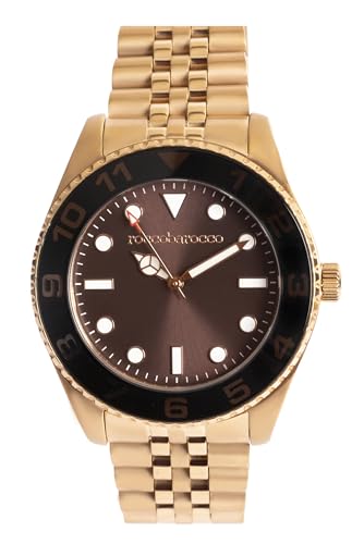 Roccobarocco Watch - FASCINATE -RB.4886M-09M Damen Rose Gold, Armband von RoccoBarocco