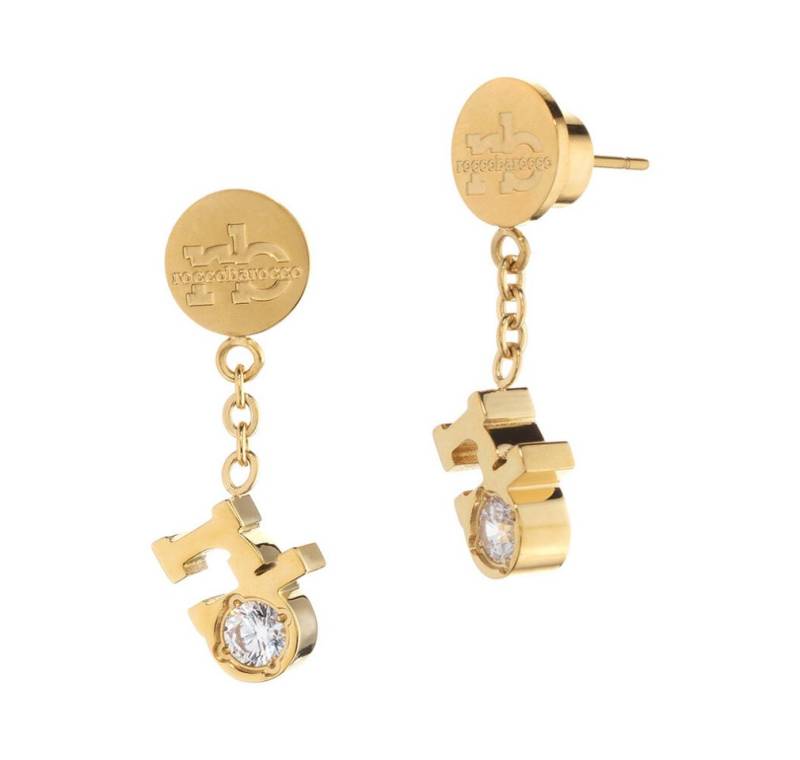 Roccobarocco Paar Ohrstecker Damen Ohrstecker RBJ0012GP von Roccobarocco