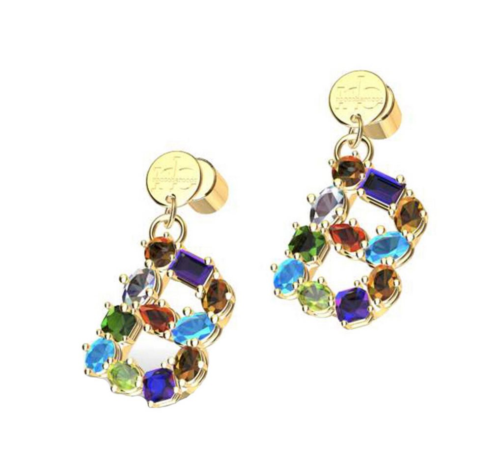 Roccobarocco Paar Ohrstecker Damen Ohrstecker RBJ0034GP von Roccobarocco