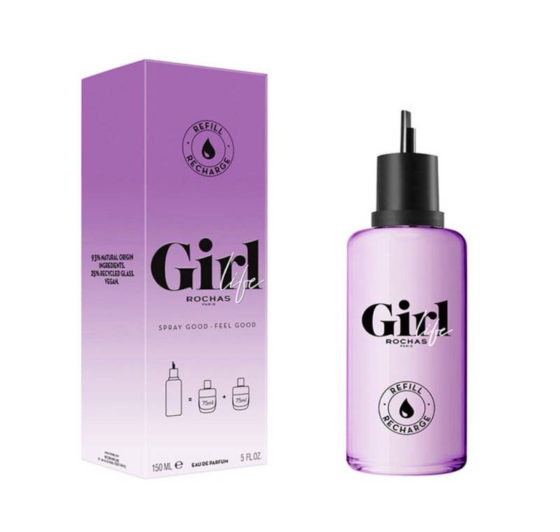 Rochas Eau de Parfum Girl Life Eau de Parfum 150ml Nachfüllung von Rochas