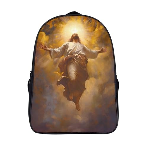 Jesus Schulrucksack Mädchen Teenager Schultasche Großen Rucksack Schule Trekking Rucksack Rucksack Für Schule Reise Schulranzen 40x28x16cm Jesus Schulrucksack Mädchen Teenager Schultasche Großen Rucksack Schule Trekking Rucksack Rucksack Für Schule Reise Schulranzen 40x28x16cm von Rochile