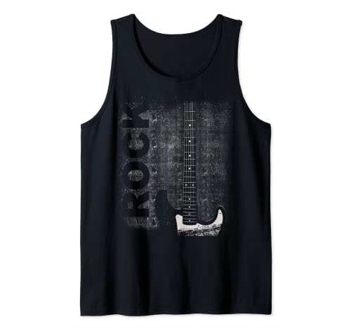 Rock Band Herren Damen Gitarrenspieler im Used-Look Tank Top Rock Band Herren Damen Gitarrenspieler im Used-Look Tank Top von Rock Band Rock n Roll Apparel