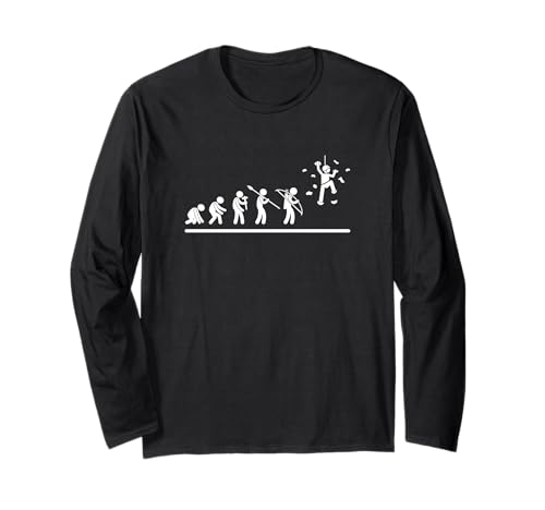 Wandklettern Evolution Männer Frauen Lustig Bouldern Langarmshirt Wandklettern Evolution Männer Frauen Lustig Bouldern Langarmshirt von Rock Climbing And Bouldering Gifts For Men