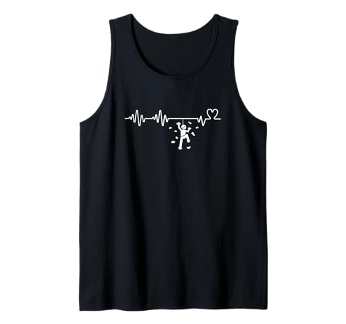 Wandklettern Herzschlag Männer Frauen Lustig Bouldern Tank Top Wandklettern Herzschlag Männer Frauen Lustig Bouldern Tank Top von Rock Climbing And Bouldering Gifts For Men
