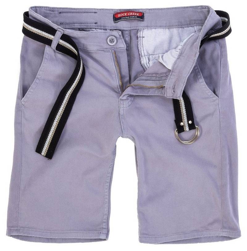 Rock Creek Chinoshorts Herren Chino Shorts mit Gürtel RC-2133 von Rock Creek