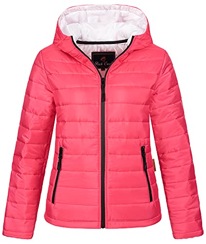 Rock Creek Damen Steppjacke Übergangsjacke Leicht Damenjacke Frauen Jacken Stepp Jacken ohne Kapuze Daunenjacke Thremojacke D-470 Pink XS von Rock Creek