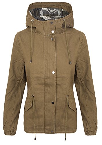 Rock Creek Damen Übergangs Jacke Damen Parka Mantel Kurzjacke Windbreaker Kapuze Outdoor Jacke Freizeitjacke D-278 Khaki S Rock Creek Damen Übergangs Jacke Damen Parka Mantel Kurzjacke Windbreaker Kapuze Outdoor Jacke Freizeitjacke D-278 Khaki S von Rock Creek