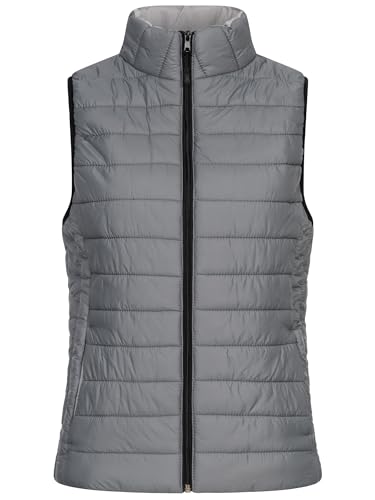 Rock Creek Damen Weste Steppweste Übergangsweste Leicht Damenweste Frauen Westen Stepp Westen Daunenweste Thermoweste D-498 Grau XL Rock Creek Damen Weste Steppweste Übergangsweste Leicht Damenweste Frauen Westen Stepp Westen Daunenweste Thermoweste D-498 Grau XL von Rock Creek