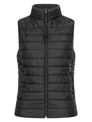 Rock Creek Damen Weste Steppweste Übergangsweste Leicht Damenweste Frauen Westen Stepp Westen Daunenweste Thermoweste D-498 Schwarz 2XL von Rock Creek