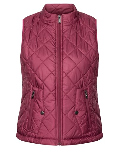Rock Creek Damen Weste Steppweste Übergangsweste Leicht Damenweste Frauen Westen Stepp Westen Daunenweste Thermoweste D-506 Weinrot S von Rock Creek