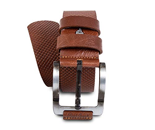 Rock Creek Designer Herren Ledergürtel Echt Leder Herrengürtel Breit Jeansgürtel Anzuggürtel Büffelleder Accessoires G-015 Hellbraun 115 von Rock Creek