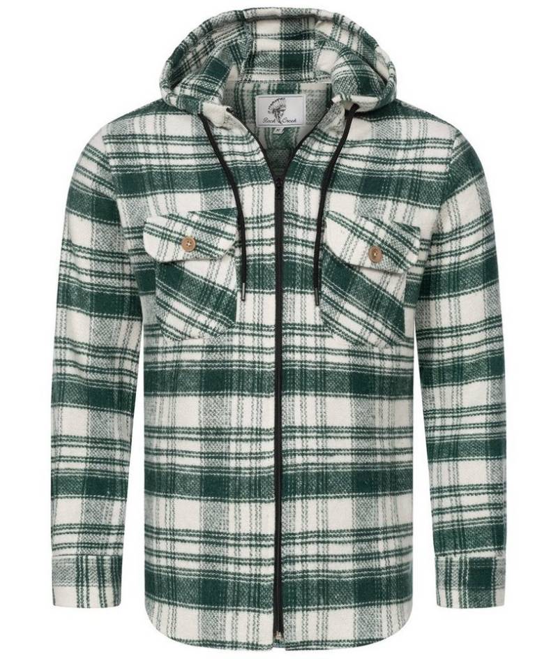 Rock Creek Flanellhemd Herren Hemd Flanellhemd mit Kapuze H-335 von Rock Creek