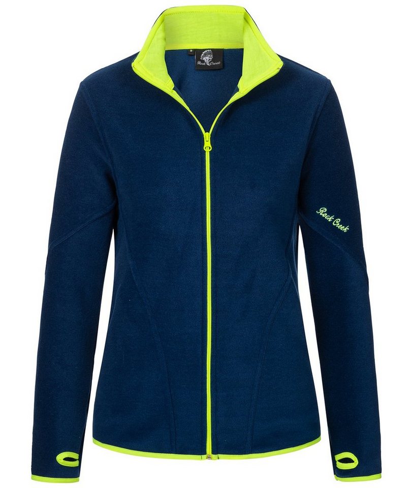 Rock Creek Fleecejacke Damen Fleecejacke Übergangsjacke D-472 von Rock Creek