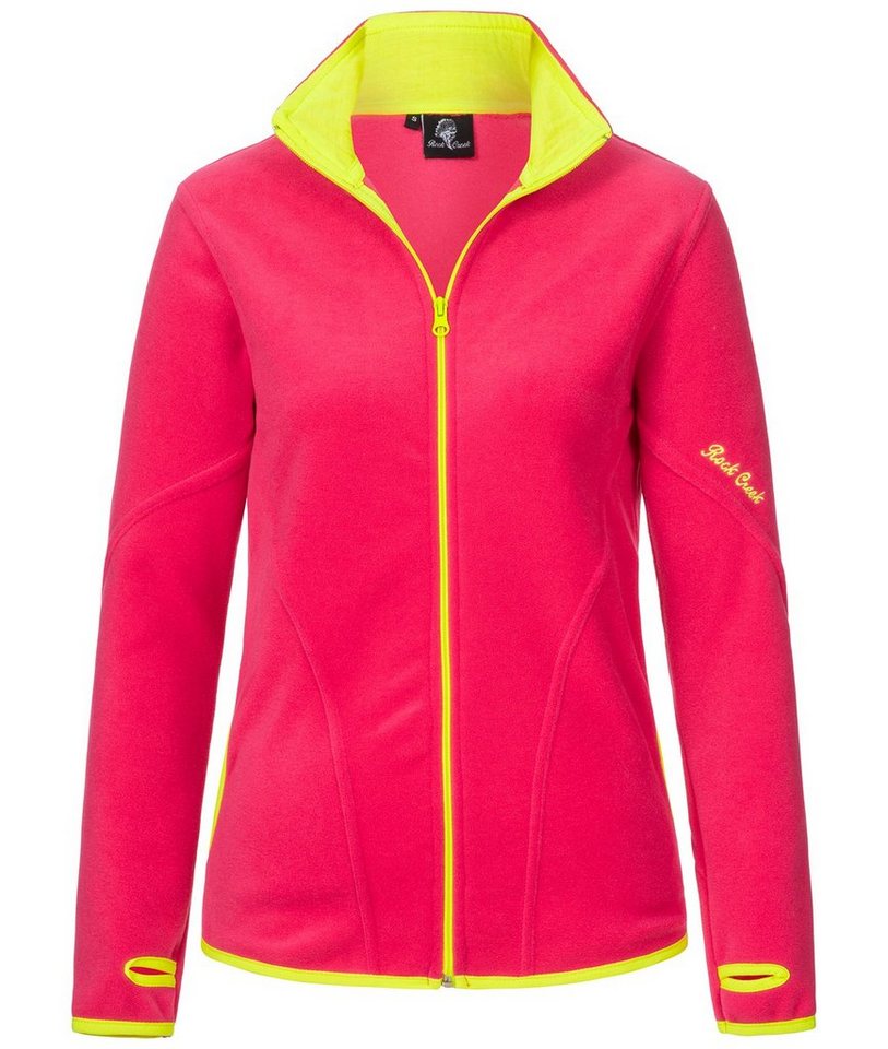 Rock Creek Fleecejacke Damen Fleecejacke Übergangsjacke D-472 von Rock Creek