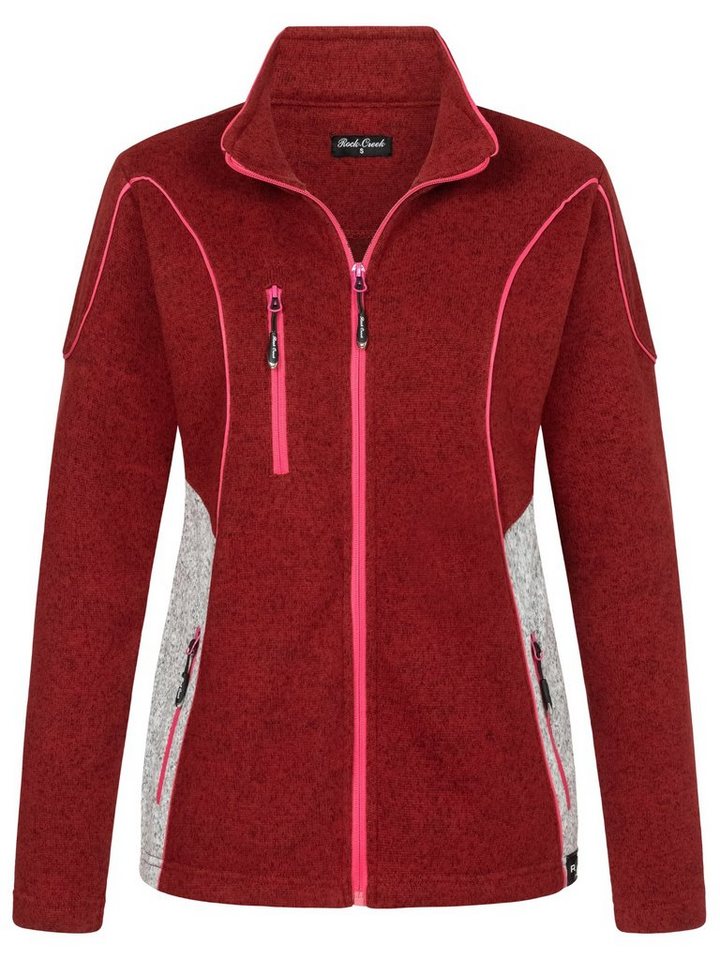 Rock Creek Fleecejacke Damen Fleecejacke Übergangsjacke D-499 von Rock Creek