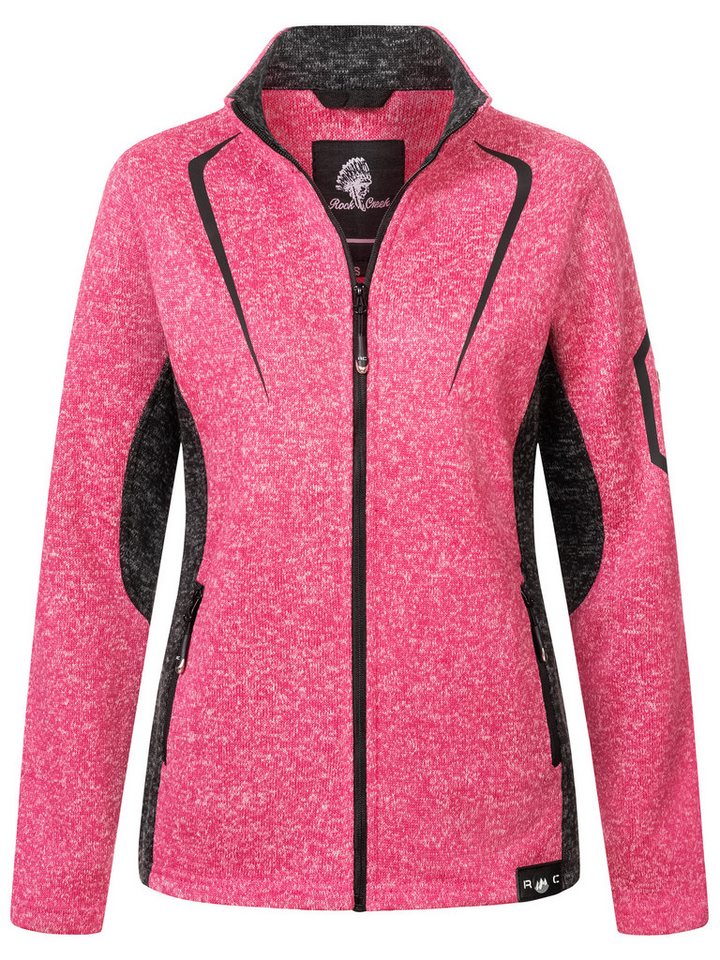 Rock Creek Fleecejacke Damen Fleecejacke Übergangsjacke D-505 von Rock Creek