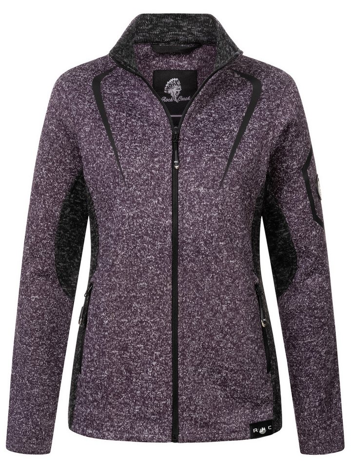 Rock Creek Fleecejacke Damen Fleecejacke Übergangsjacke D-505 von Rock Creek