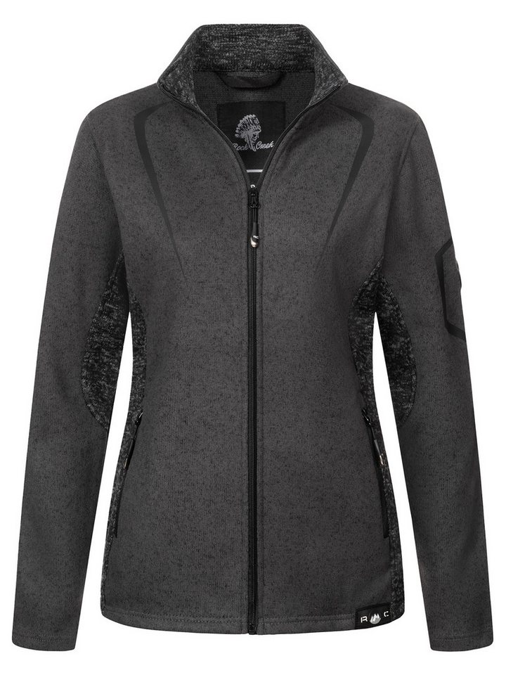 Rock Creek Fleecejacke Damen Fleecejacke Übergangsjacke D-505 von Rock Creek