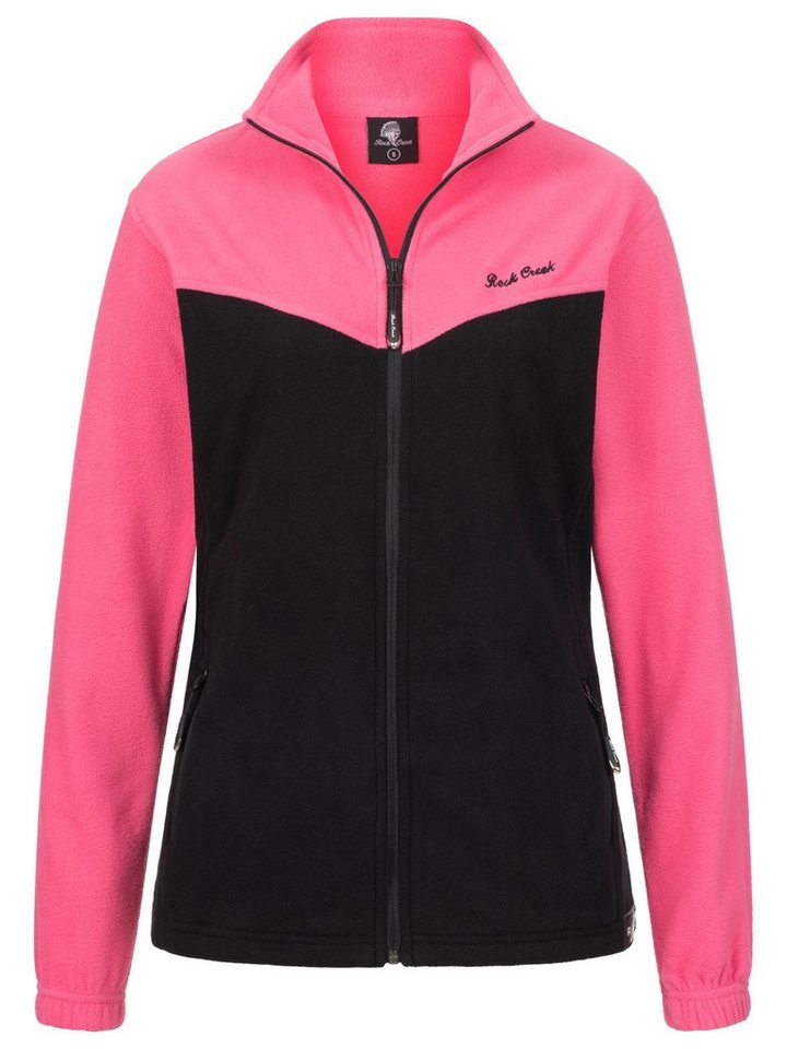 Rock Creek Fleecejacke Damen Fleecejacke Übergangsjacke D-501 von Rock Creek