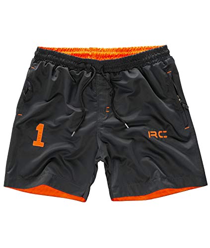 Rock Creek Herren Badeshorts Badehose Schwimmhose Schwimmshort Shorts Sommershorts Strandshorts Sportshorts Bermudas H-176 Grau S von Rock Creek