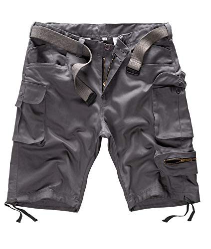 Rock Creek Herren Cargo Shorts mit Gürtel Short Kurze Hose Herrenshorts Cargoshorts Sommer Hose Bermuda Hosen Outdoorshorts H-171 Anthrazit W30 Rock Creek Herren Cargo Shorts mit Gürtel Short Kurze Hose Herrenshorts Cargoshorts Sommer Hose Bermuda Hosen Outdoorshorts H-171 Anthrazit W30 von Rock Creek