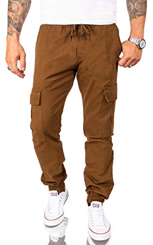 Rock Creek Herren Cargohose Chino Hose Cargo Hosen Pant Freizeithose Cargohosen Jogging Hosen Jeans Outdoorhose Wanderhose Braun RC-2082 W32 L34 von Rock Creek