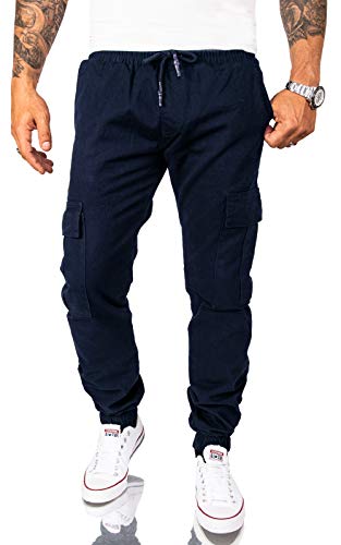 Rock Creek Herren Cargohose Chino Hose Cargo Hosen Pant Freizeithose Cargohosen Jogging Hosen Jeans Outdoorhose Wanderhose Navy RC-2082 W38 L34 von Rock Creek