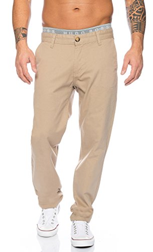 Rock Creek Herren Chino Hose Herrenhose RC-2083 [Sand W29 L32] von Rock Creek