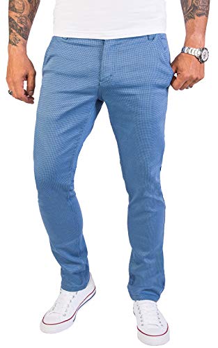 Rock Creek Herren Chino Hose Slim Fit Business Hosen Chinohose Stoffhose Chinos Hosen für Männer Casual Elegante Hose RC-2154 Himmelblau W29 L30 von Rock Creek