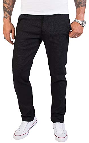 Rock Creek Herren Chino Hose Slim Fit Business Hosen Chinohose Stoffhose Chinos Hosen für Männer Casual Elegante Hose RC-2154 Schwarz W29 L30 von Rock Creek