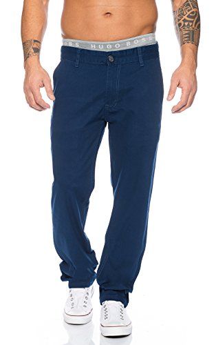 Rock Creek Herren Designer Chino Stoff Hose Chinohose Regular Fit Herrenhose Elegante Hosen Stoffhose Jeans Pants Chinohose RC-2083 Navy W33 L30 von Rock Creek