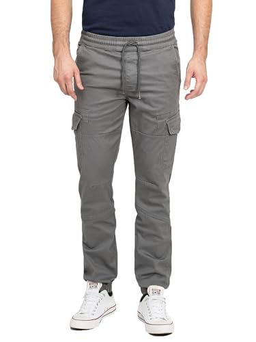 Rock Creek Herren Hose Stretch Cargo Basic Sommer Hose Regular Fit Lange Hose Stoff Hose Sommerhose Männerhose H-384 Dunkelgrau W38 L32 von Rock Creek