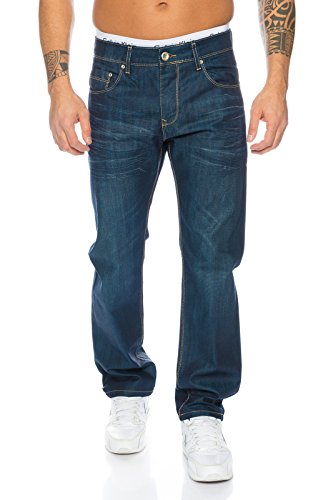 Rock Creek Herren Jeans Blau LL-308 [W29 L32] von Rock Creek