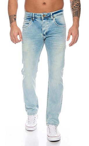 Rock Creek Herren Jeans Blue Denim RC-2109 [W36 L38] von Rock Creek