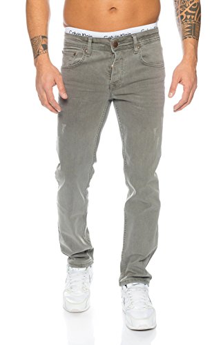 Rock Creek Herren Jeans Grau RC-2097 [W36 L30] von Rock Creek