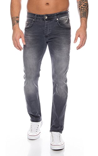 Rock Creek Herren Jeans Grey RC-2108 [W33 L36] von Rock Creek