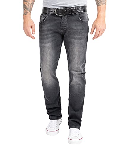 Rock Creek Herren Jeans Regular Fit Stretch Jeans Männerhose Herrenjeans Denim Hosen Herrenhose Straight Cut Stonewashed RC-2158 Grau W42 L36 Rock Creek Herren Jeans Regular Fit Stretch Jeans Männerhose Herrenjeans Denim Hosen Herrenhose Straight Cut Stonewashed RC-2158 Grau W42 L36 von Rock Creek
