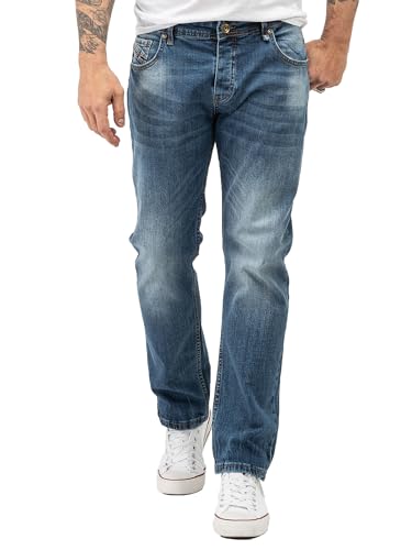 Rock Creek Herren Jeans Regular Fit Stretch Jeans Männerhose Herrenjeans Denim Hosen Herrenhose Straight Cut Stonewashed RC-2282 Blau W32 L30 Rock Creek Herren Jeans Regular Fit Stretch Jeans Männerhose Herrenjeans Denim Hosen Herrenhose Straight Cut Stonewashed RC-2282 Blau W32 L30 von Rock Creek