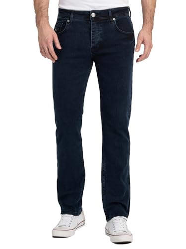 Rock Creek Herren Jeans Regular Fit Stretch Jeans Männerhose Herrenjeans Denim Hosen Herrenhose Straight Cut Stonewashed RC-2438 Dunkelblau W32 L32 von Rock Creek