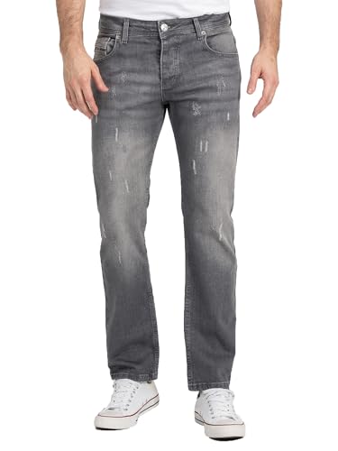 Rock Creek Herren Jeans Regular Fit Stretch Jeans Männerhose Herrenjeans Denim Hosen Herrenhose Straight Cut Stonewashed RC-2439 Dunkelgrau W34 L34 von Rock Creek