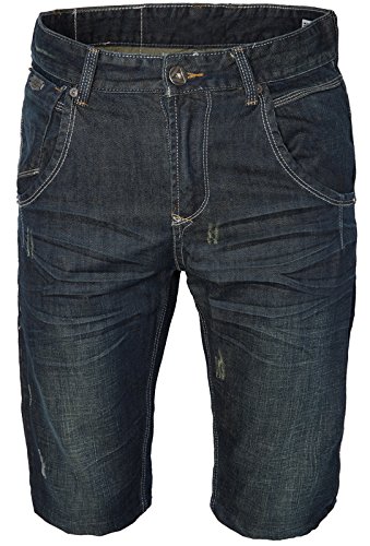 Rock Creek Herren Jeans Shorts Kurze Hose Bermuda Denim Caprihose Sweathose H-070-W28-W36 [Gr. 30] von Rock Creek