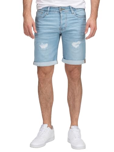 Rock Creek Herren Jeans Shorts Stretch H-415 Hellblau W31 von Rock Creek