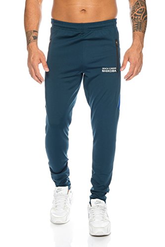 Rock Creek Herren Jogginghose Hose Laufhose Trainingshose Gummizug SH-14 [ Petrolblau L ] von Rock Creek